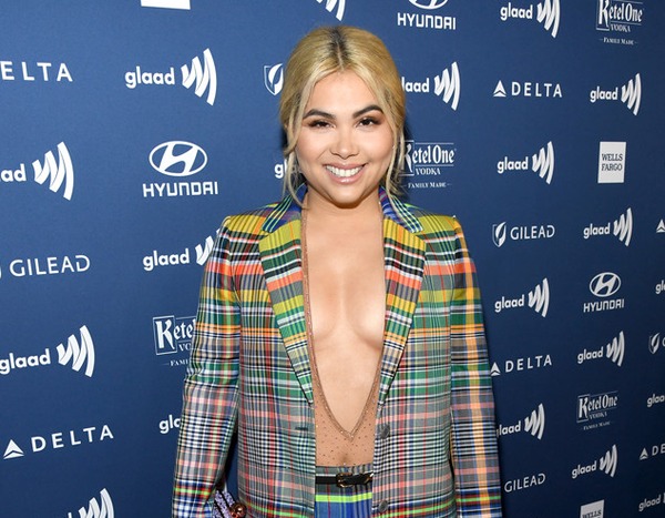 Hayley Kiyoko from 2019 GLAAD Media Awards: Red Carpet Fashion | E! News